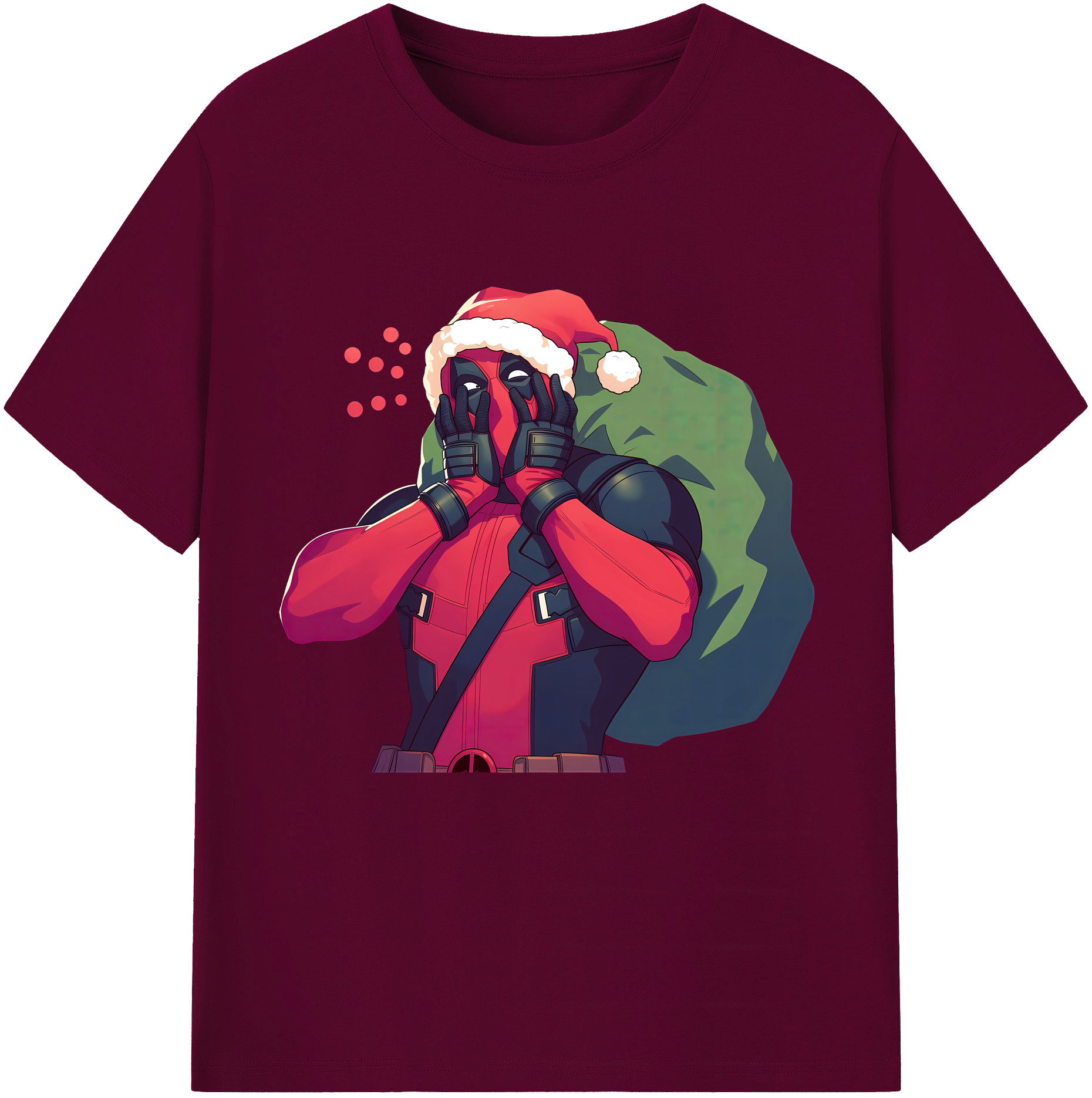 （画像用） Deadpool デッドプール レディースカジュアルプリントTシャツ（綿100％）